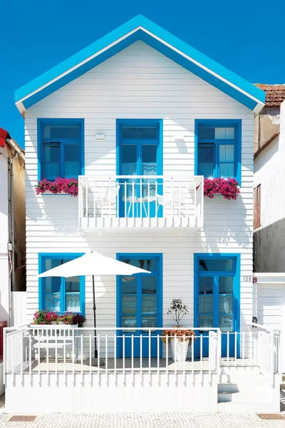 Costa Nova: White House and Blue Windows by Philippe Hugonnard
