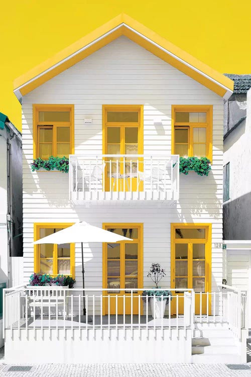 White House and Yellow Windows by Philippe Hugonnard wall art