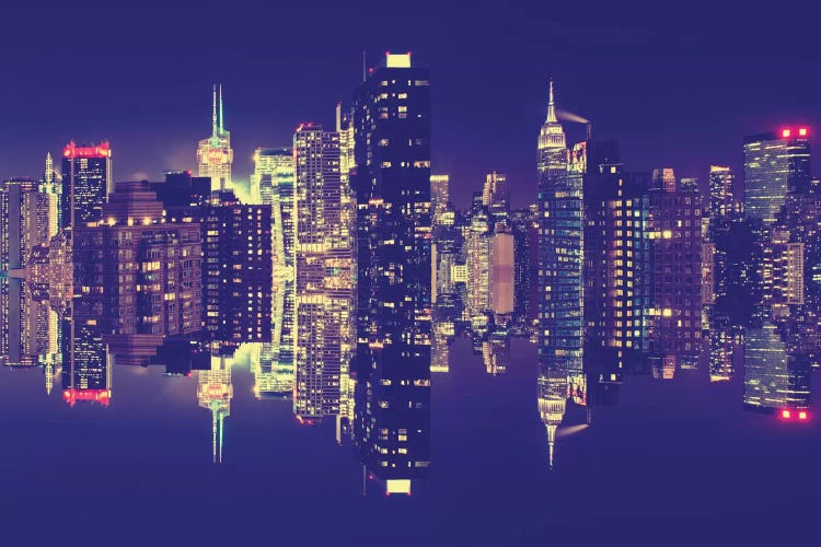 Manhattan Skyline by Philippe Hugonnard wall art