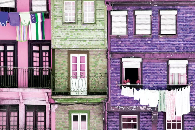 Beautiful Colorful Traditional Facades by Philippe Hugonnard wall art