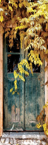 Portugal: Old Door with Fall Colors II by Philippe Hugonnard