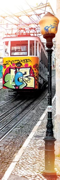 Large Scenic & Landscape Art - Canvas Prints: Elevador da Gloria by Philippe Hugonnard