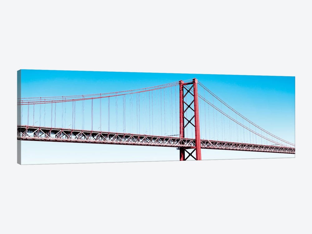 The Lisbon Bridge Pop Art 1-piece Art Print