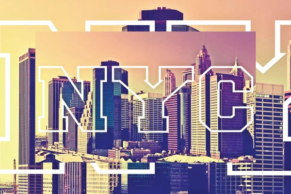 Double Exposure Photography: New York Buildings by Philippe Hugonnard