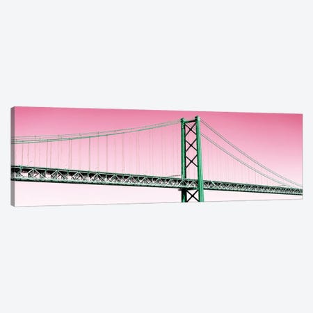 The Lisbon Bridge Pop Art II Canvas Print #PHD650} by Philippe Hugonnard Canvas Print