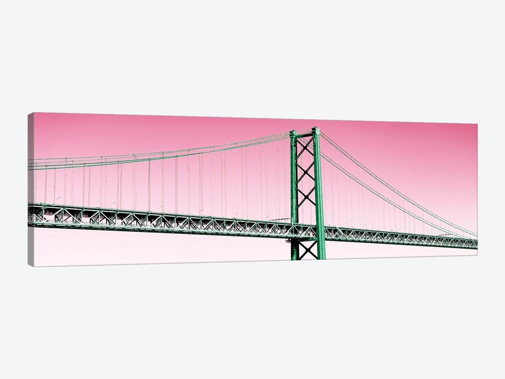 The Lisbon Bridge Pop Art II by Philippe Hugonnard 1-piece Canvas Art Print
