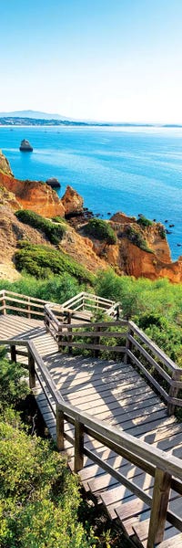 Portugal: Stairs to Camilo Beach by Philippe Hugonnard