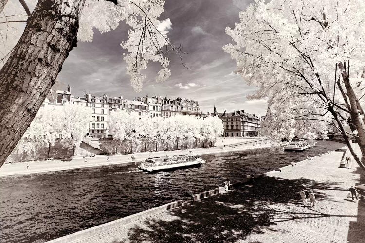Along The Seine Banks by Philippe Hugonnard wall art