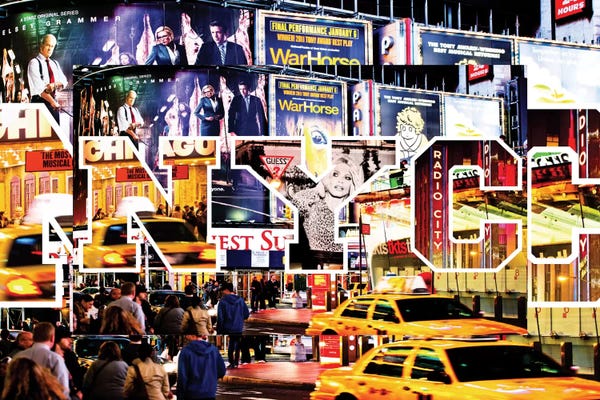 Manhattan: Times Square by Philippe Hugonnard