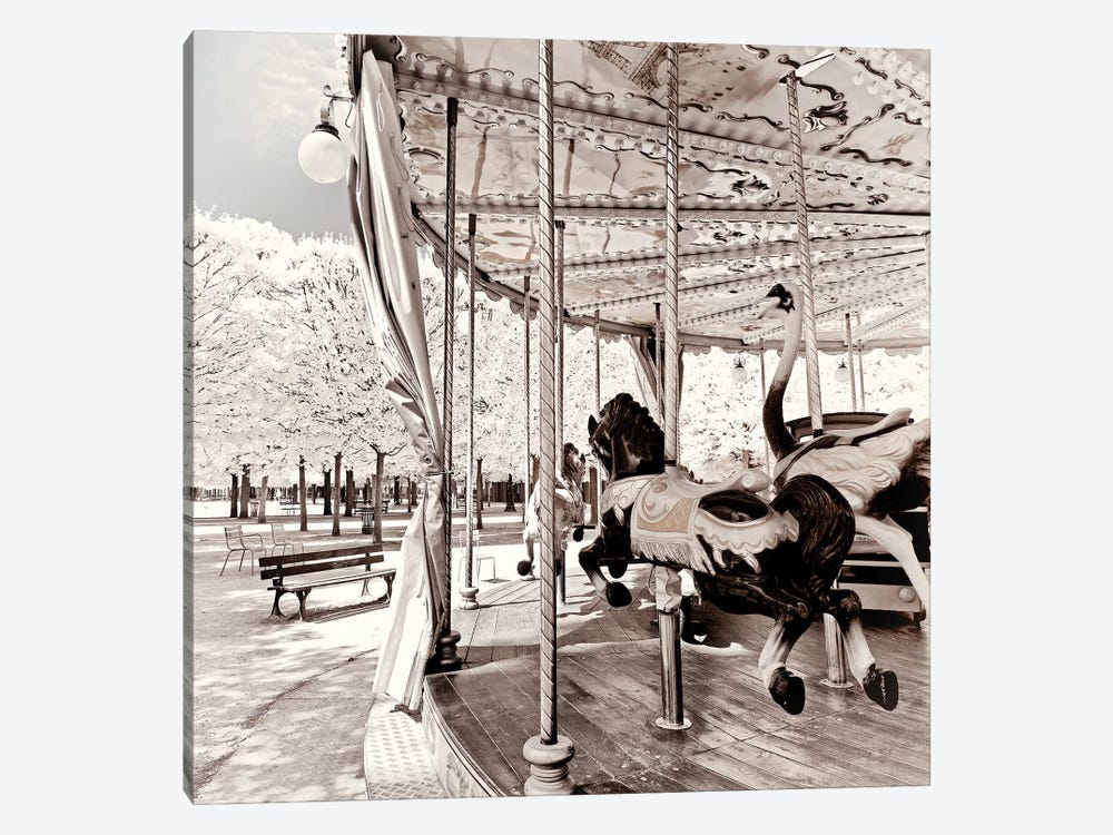 French Carousel by Philippe Hugonnard 1-piece Canvas Print