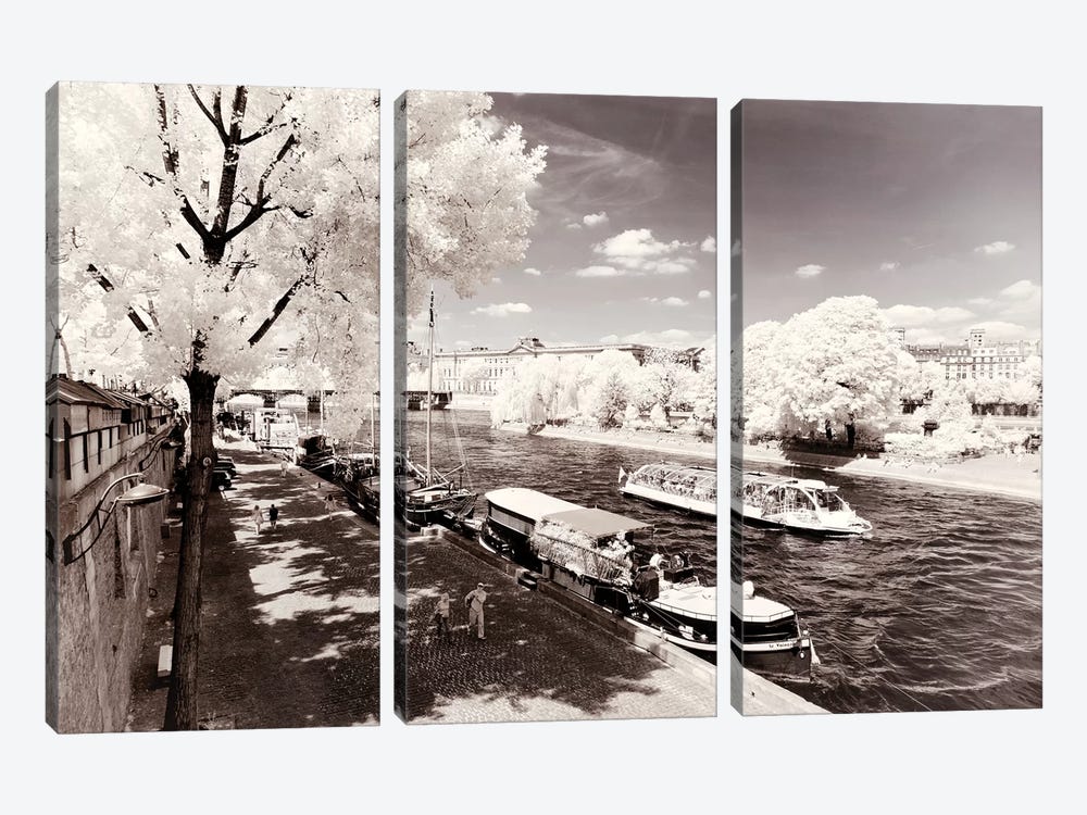 Sunday Afternoon by Philippe Hugonnard 3-piece Canvas Wall Art