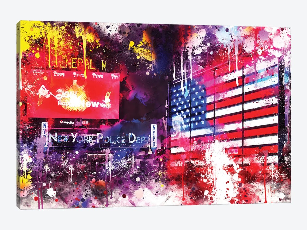 American Colors by Philippe Hugonnard 1-piece Canvas Art