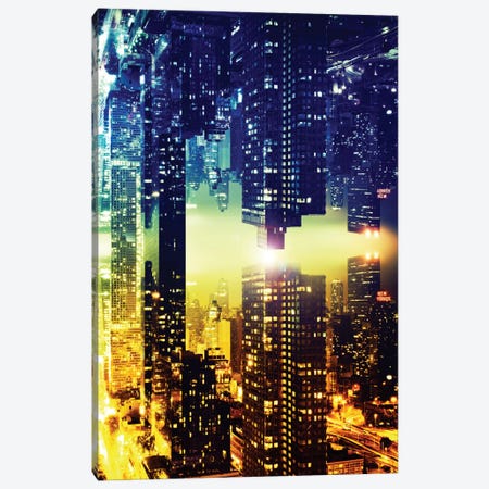 Manhattan Skyscapers Canvas Print #PHD6} by Philippe Hugonnard Canvas Art Print
