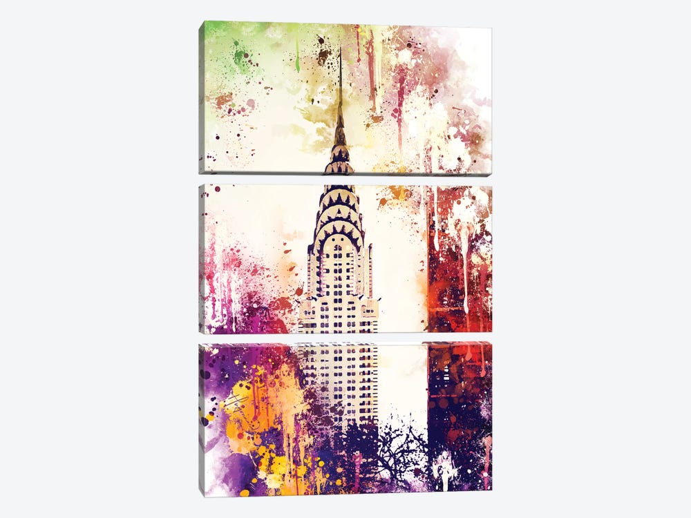 Chrysler Building by Philippe Hugonnard 3-piece Art Print