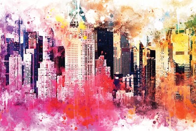 City Of Colors by Philippe Hugonnard acrylic art print