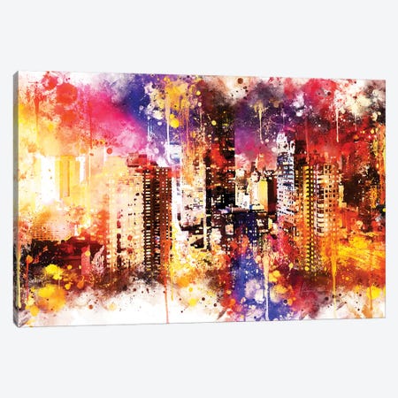 Color Explosion Canvas Print #PHD711} by Philippe Hugonnard Canvas Wall Art