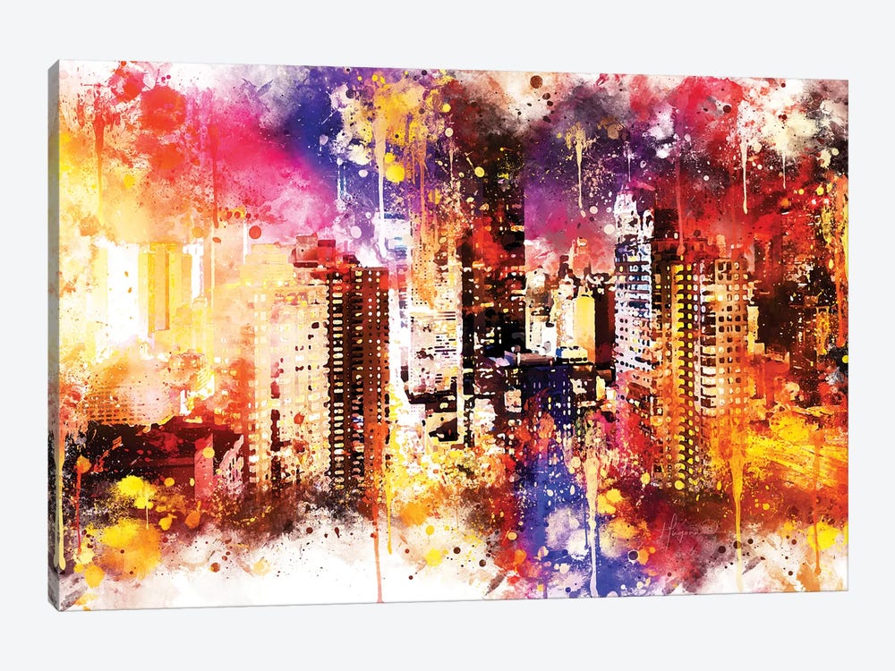 Color Explosion by Philippe Hugonnard 1-piece Art Print
