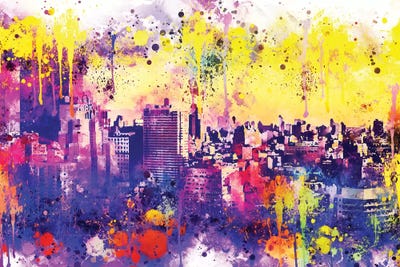 Colorful Midtown by Philippe Hugonnard canvas print