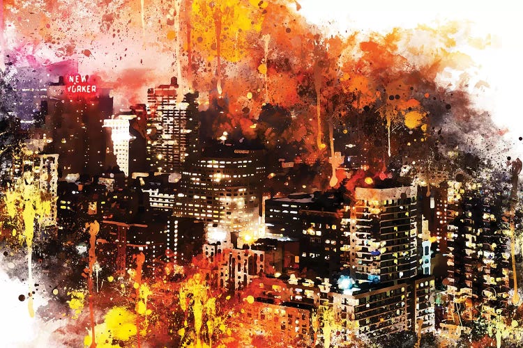 Colorful Night by Philippe Hugonnard wall art