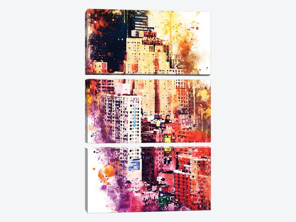 District by Philippe Hugonnard 3-piece Canvas Print