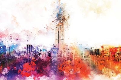 Empire Skyline by Philippe Hugonnard acrylic art print