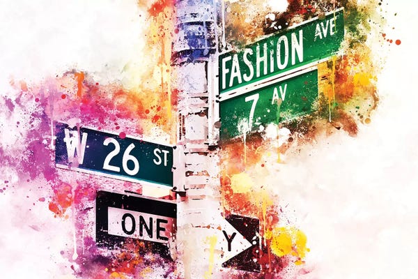 Signs: Fashion Ave by Philippe Hugonnard