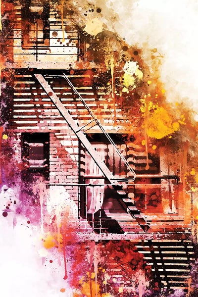 Fire Escape by Philippe Hugonnard acrylic art print