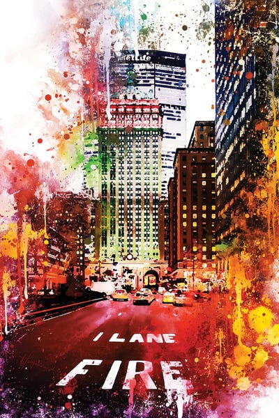 Fire Lane by Philippe Hugonnard acrylic art print