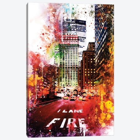 Fire Lane Canvas Print #PHD725} by Philippe Hugonnard Canvas Artwork