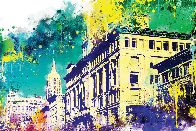 Green Sky by Philippe Hugonnard wall art