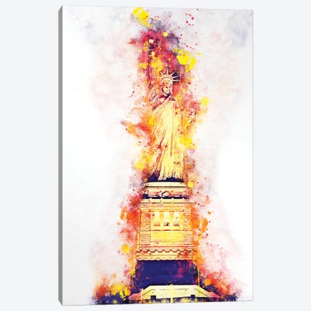 Lady Liberty Canvas Print #PHD733} by Philippe Hugonnard Canvas Artwork