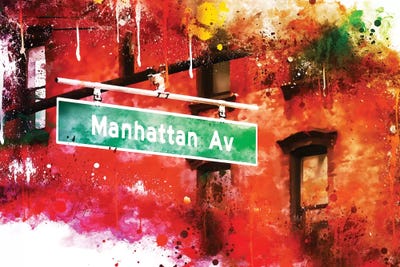Manhattan Avenue by Philippe Hugonnard canvas print