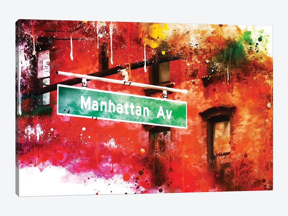 Manhattan Avenue by Philippe Hugonnard 1-piece Canvas Art Print