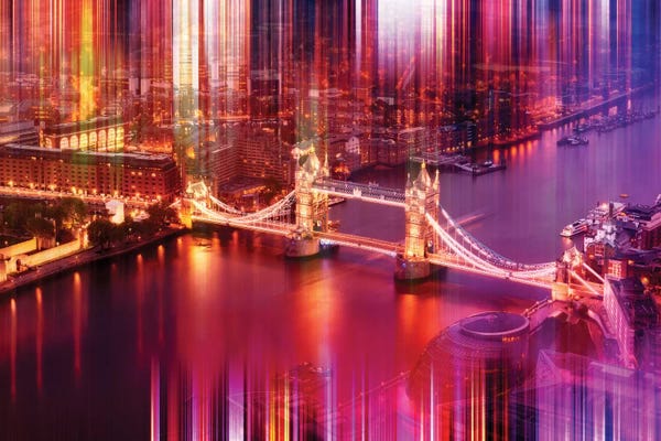 Tower Bridge: Famous Tower Bridge by Philippe Hugonnard