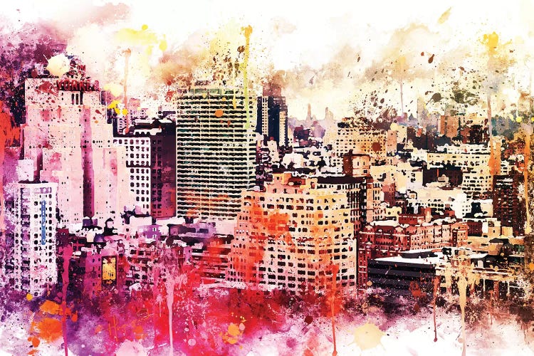 Manhattan District by Philippe Hugonnard wall art