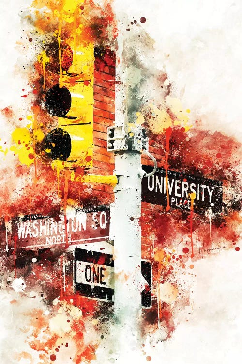 Manhattan Signs by Philippe Hugonnard wall art