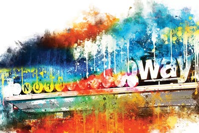 Manhattan Subway by Philippe Hugonnard framed canvas print