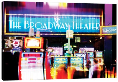 Broadway Theater Canvas Art Print - Gambling Art
