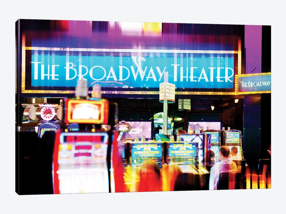Broadway Theater by Philippe Hugonnard 1-piece Canvas Print