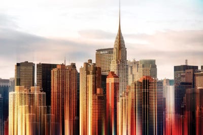 Chrysler Building by Philippe Hugonnard metal wall art