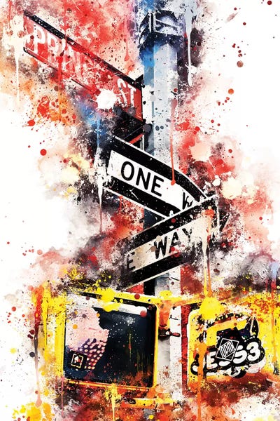 One Way by Philippe Hugonnard framed wall art
