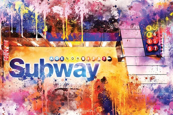 Signs: Subway Station by Philippe Hugonnard