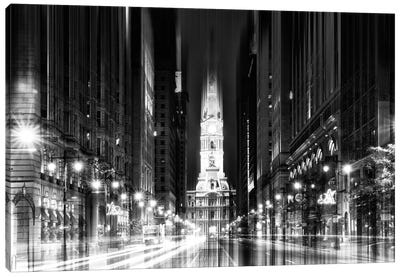 City Hall - Philadelphia Canvas Art Print - Philippe Hugonnard