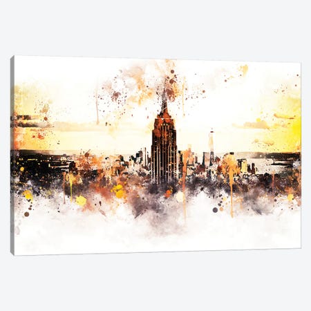 Sunset Skyline Canvas Print #PHD770} by Philippe Hugonnard Canvas Wall Art