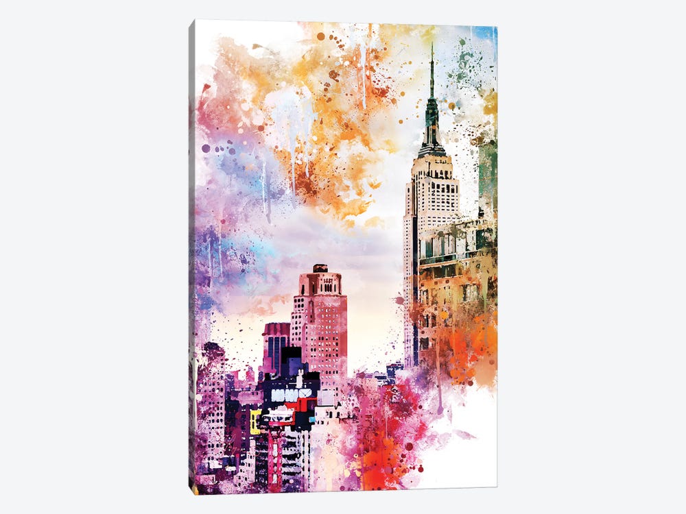 The Empire State Building by Philippe Hugonnard 1-piece Canvas Artwork