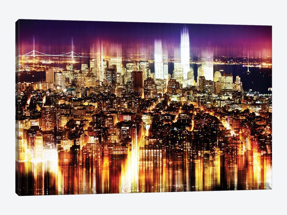 Manhattan Buildings by Philippe Hugonnard 1-piece Canvas Wall Art