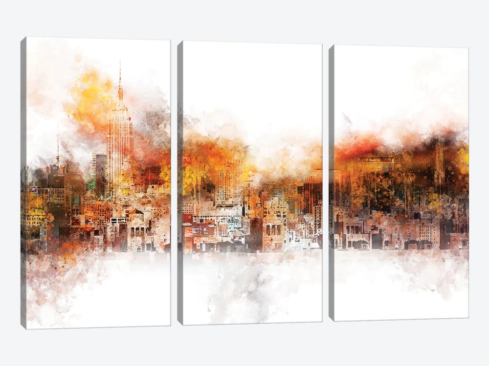 The Skyline by Philippe Hugonnard 3-piece Art Print