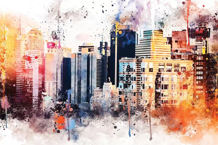 The Skyscrapers by Philippe Hugonnard wall art
