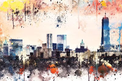 The View by Philippe Hugonnard framed canvas print