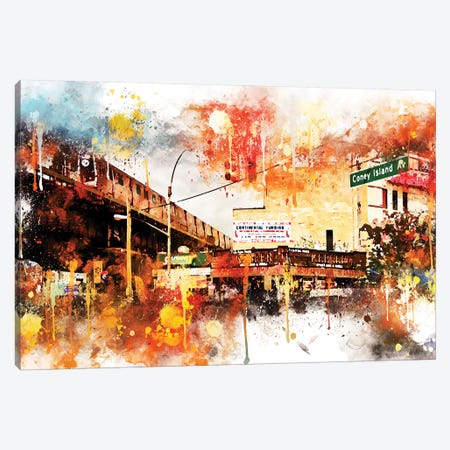 Urban Traffic Canvas Print #PHD787} by Philippe Hugonnard Canvas Wall Art